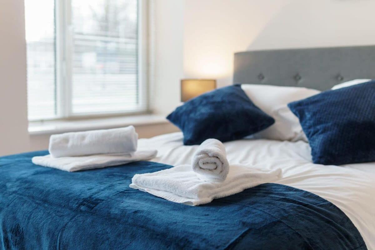 Bright 2 Bed Apartment Manchester - Sleeps 4 Esterno foto